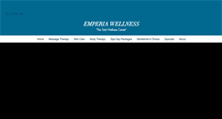Desktop Screenshot of emperiawellness.com