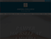 Tablet Screenshot of emperiawellness.com